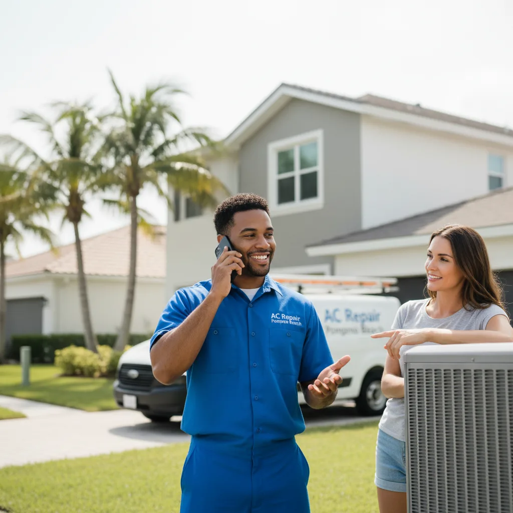 AC Repair Pompano Beach customer support in Weddington